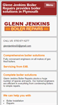 Mobile Screenshot of glennjenkinsboilerrepairs.com